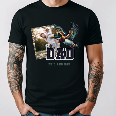 Custom Fathers Day Duck T-Shirt